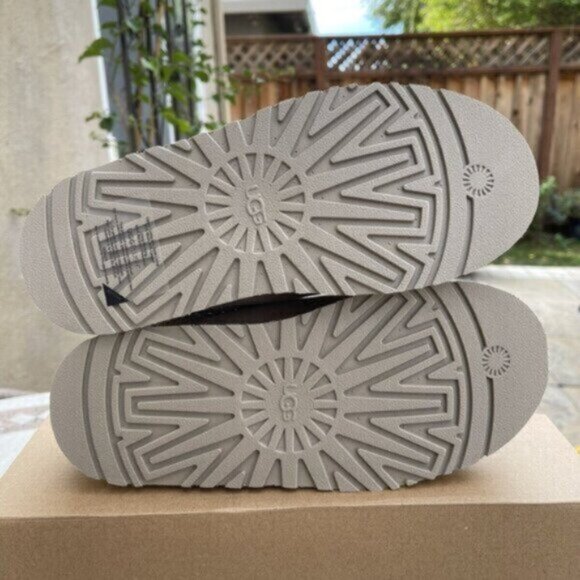 Ugg Tazz Tasman Platform Slippers Beautiful Mustard Seed - Picture 4 of 4